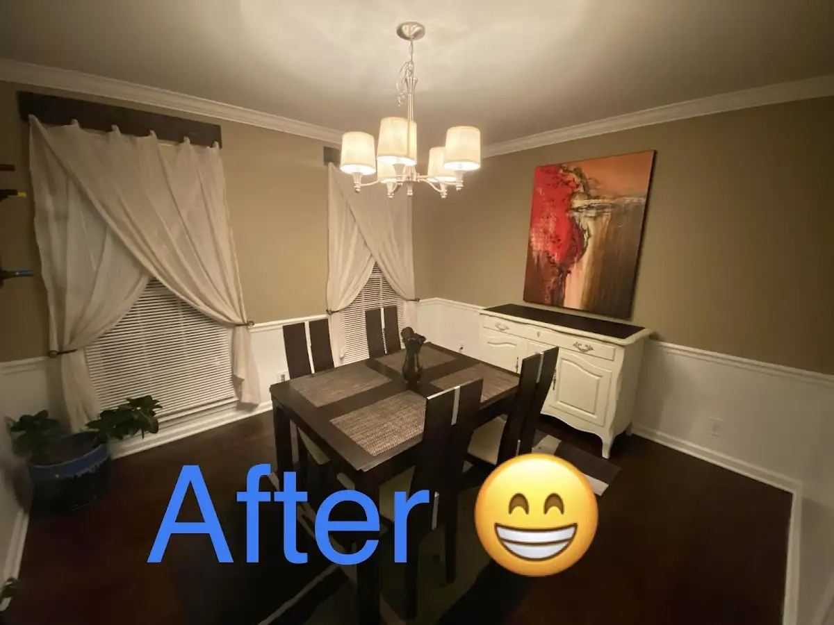 Professional dining room restoration after water damage in Morris Plains